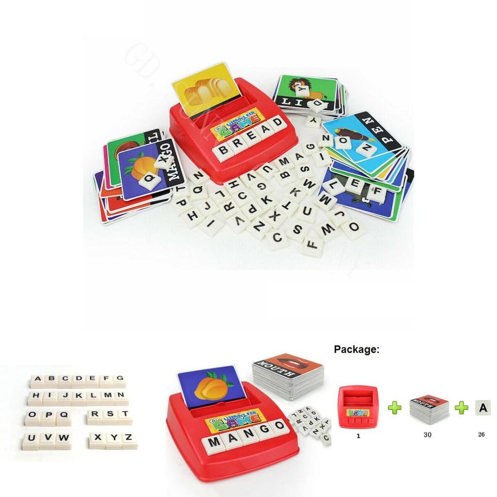 Engaging Educational English Spelling Alphabet Letter Game For Kids Learning Fun