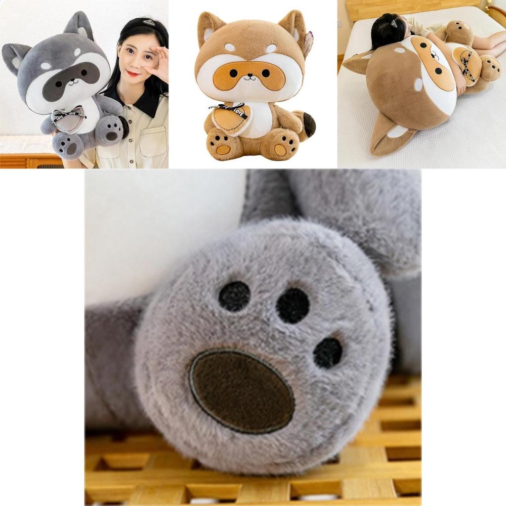 Adorable Stuffed Toy Raccoon For Girls Ideal For Night Market And Arcade