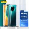 Huawei Mate30 Pro/30E Pro Phone Case, Transparent TPU Full Coverage Airbag Shockproof Case, Unisex, ES-Ip9 Series, Upgraded Transparent White Versio