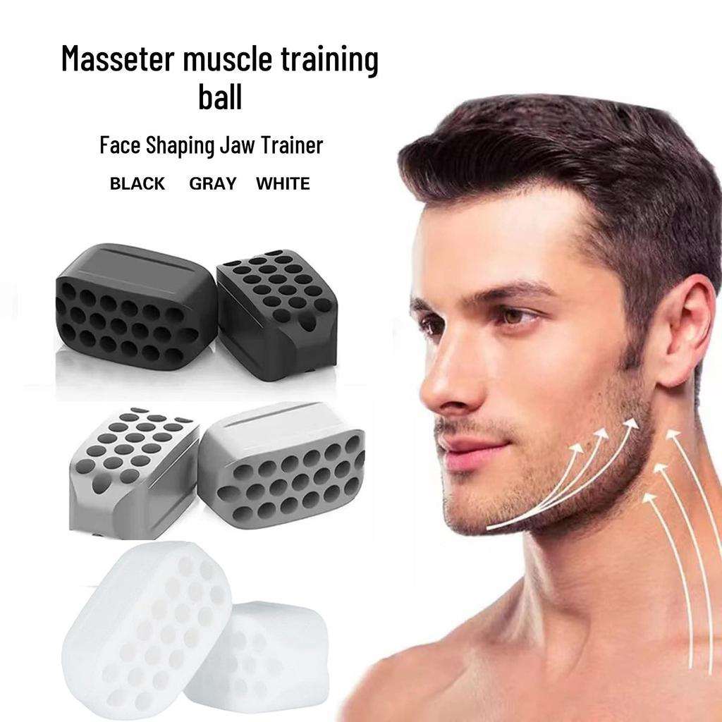 4th Gen Jawline Trainer: Masseter Ball Facial Muscle Exercise for Face Slimming