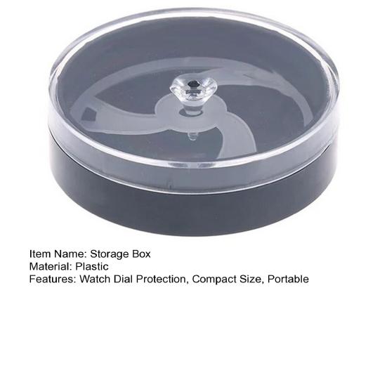 Yousheng Uhrenzifferblätter Aufbewahrungsbox Verstellbare Fächer Uhrenteile Aufbewahrungs-Organizer Staubdicht Fallfest Stoßfest Organizer