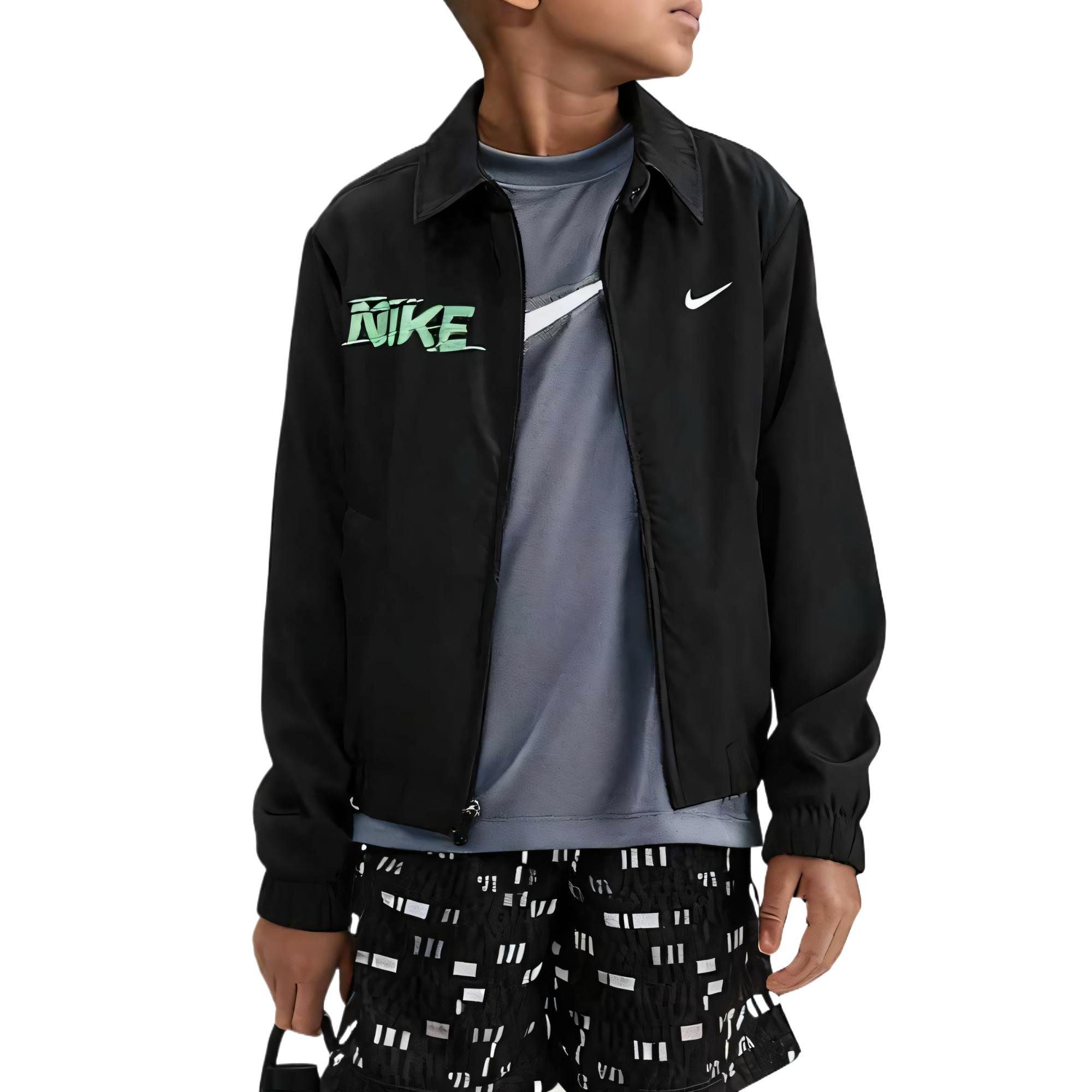 Nike Kids Jackets Lapel Moderate IO0249-010 L