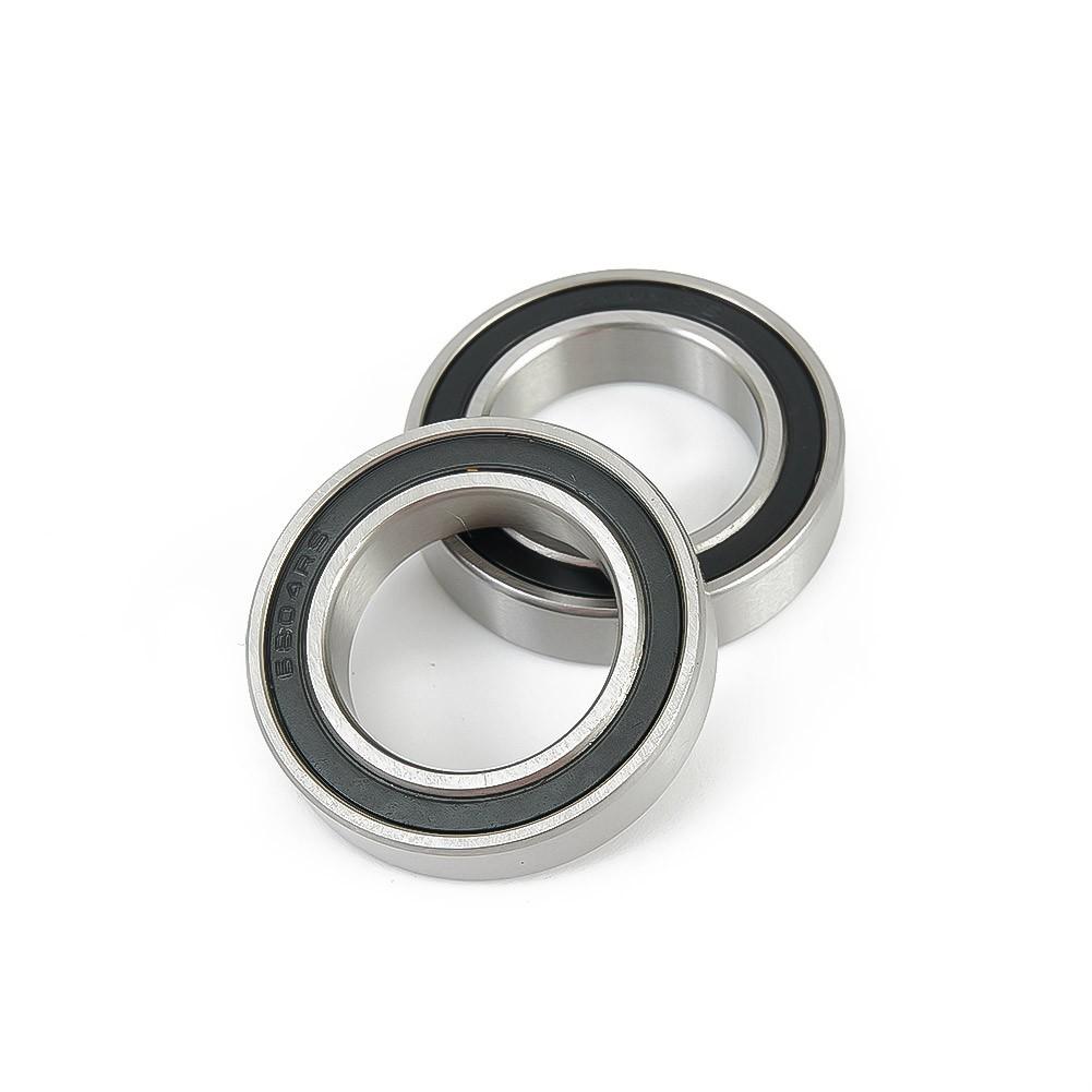Bike Bearings Black+Silver High Quality Steel 2 Pcs