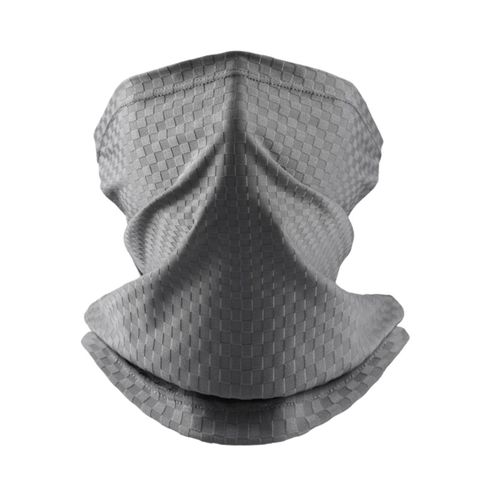 Summer  Motorcycle Neck Scarf Breathable Bike Headwear Ice Silk UV Protective Mask Sports Running Dust for Both Men and Women