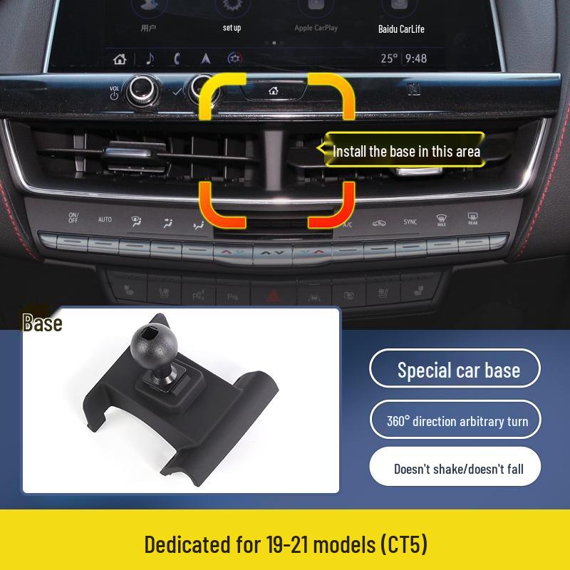 Cadillac XT Series/ATS-L/CT Series Phone Mount Holder
