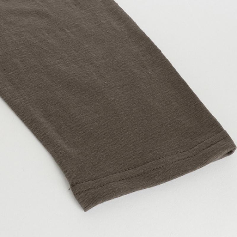 Shop Women Basic V Neck Slub CoTTon Long sleeVe T shirT minT Dai Wsh 1056