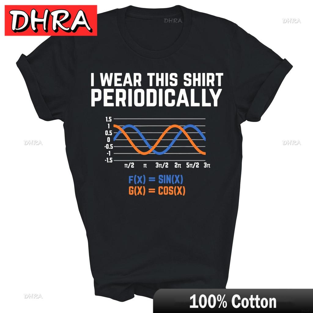 I Wear This Shirt Periodically Funny Math Pun Unisex Shirt Gift Y2K Modern Clothing Shirts for Anniversary Gift TShirt Teen