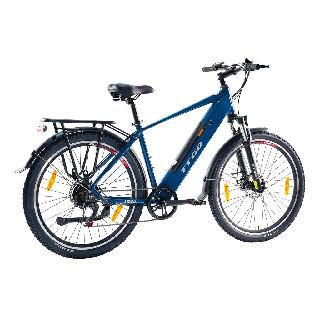 Elektrokolo TTGO M300 27,5" Pneumatiky 250W Motor 36V20Ah Baterie 25km/h Maximální Rychlost 100km Maximální Dojezd Senzor Točivého Momentu Shimano 7 Rychlostí