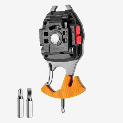 LED Keychain Work Light Rechargeable Mini Flashlight High Lumens Super Bright Multifunction