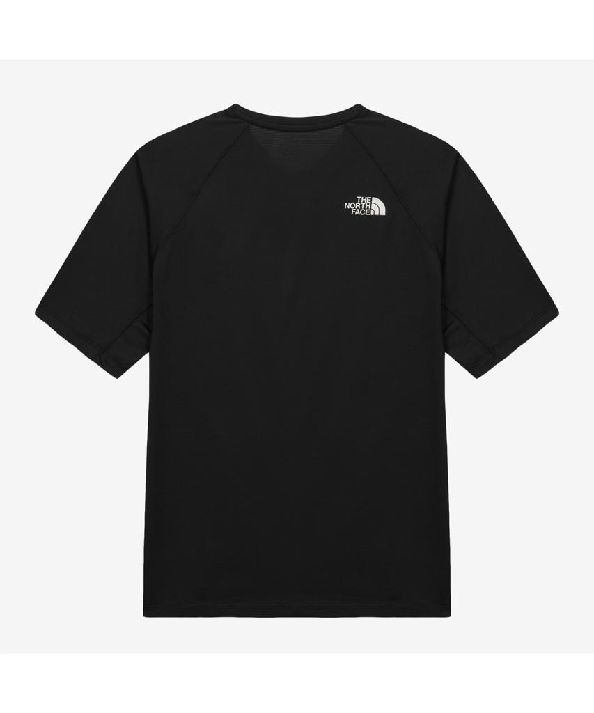 Noseupeiseu Nt7Us14E Men'S Tnf Run Short Sleeve Tee Real Black