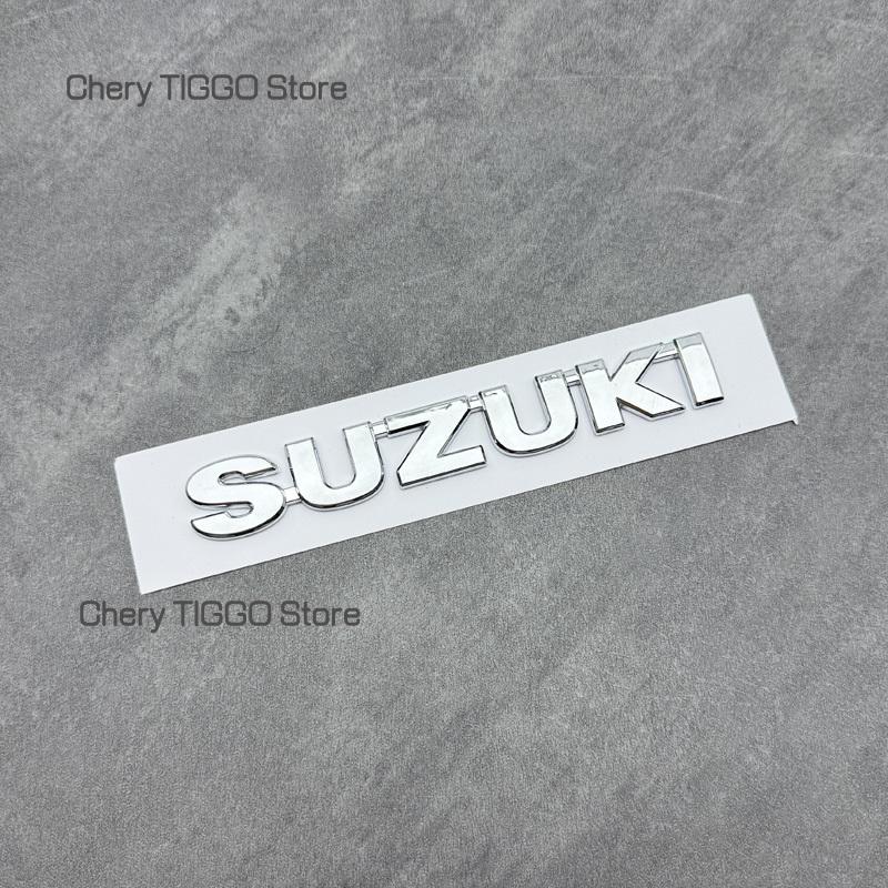 ABS 3D Trunk Badge Sticker For SWIFT ALTO S CROSS VITARA ALIVIO SX4 Emblem Letters Car Trunk Badge Accessories