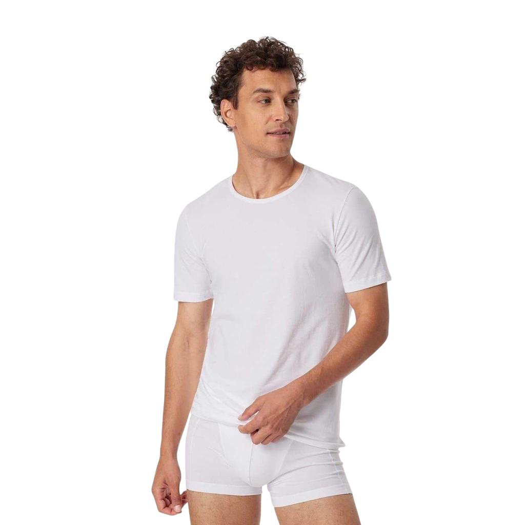 Schiesser Mens Organic Cotton T-Shirt (Pack of 2)