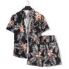 Herren Hawaii-Blumen-Strandhemd - Sommer-Paar-Urlaub am Meer Stil