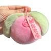 Plush Peach & Persimmon Pendant Keychain - Good Luck Bag Charm