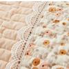 Small Floral Pattern Pure Cotton Sofa Towel Lace Edge Pastoral Style Sofa Cover Pillowcase Four Seasons Universal Settee Cushion