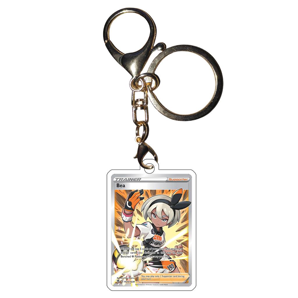 Anime Messa Keychains Kabu Friends in Galar Milo Bea Allister Opal Gordie Ptcg Diy Acrylic Action Toy Figures Game Collection