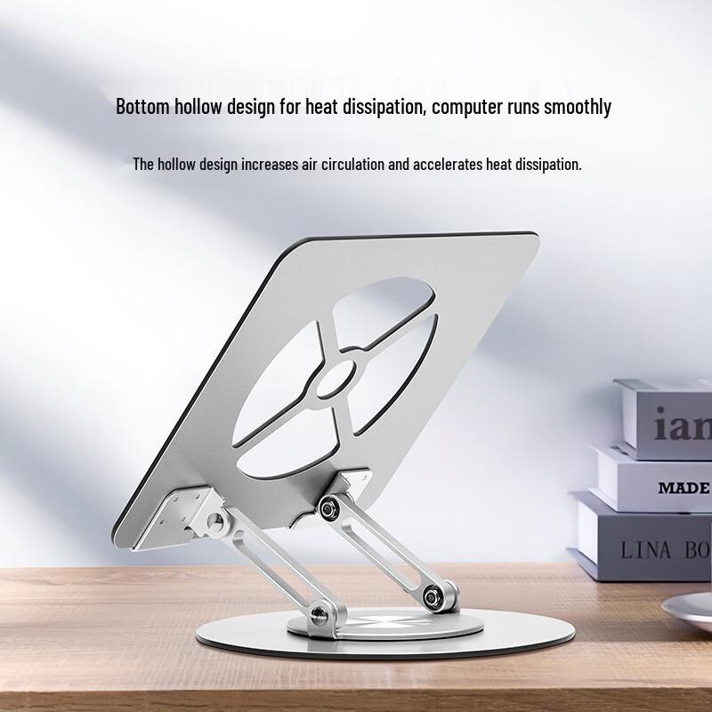 Ollymurs Rotatable Aluminum Laptop Stand