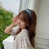 Korean Fashion Color Hair band Versatile Wide Edge pure color Headband Girls Fixed Hairstyle Bangs hair hoop Hair Accessories