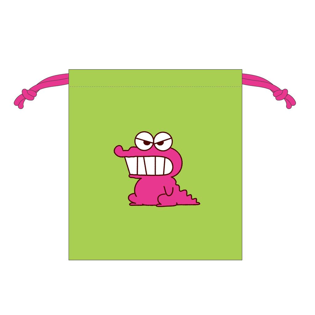 Crayon Shin-chan Sagara Embroidered Drawstring Bag (Chocobi)