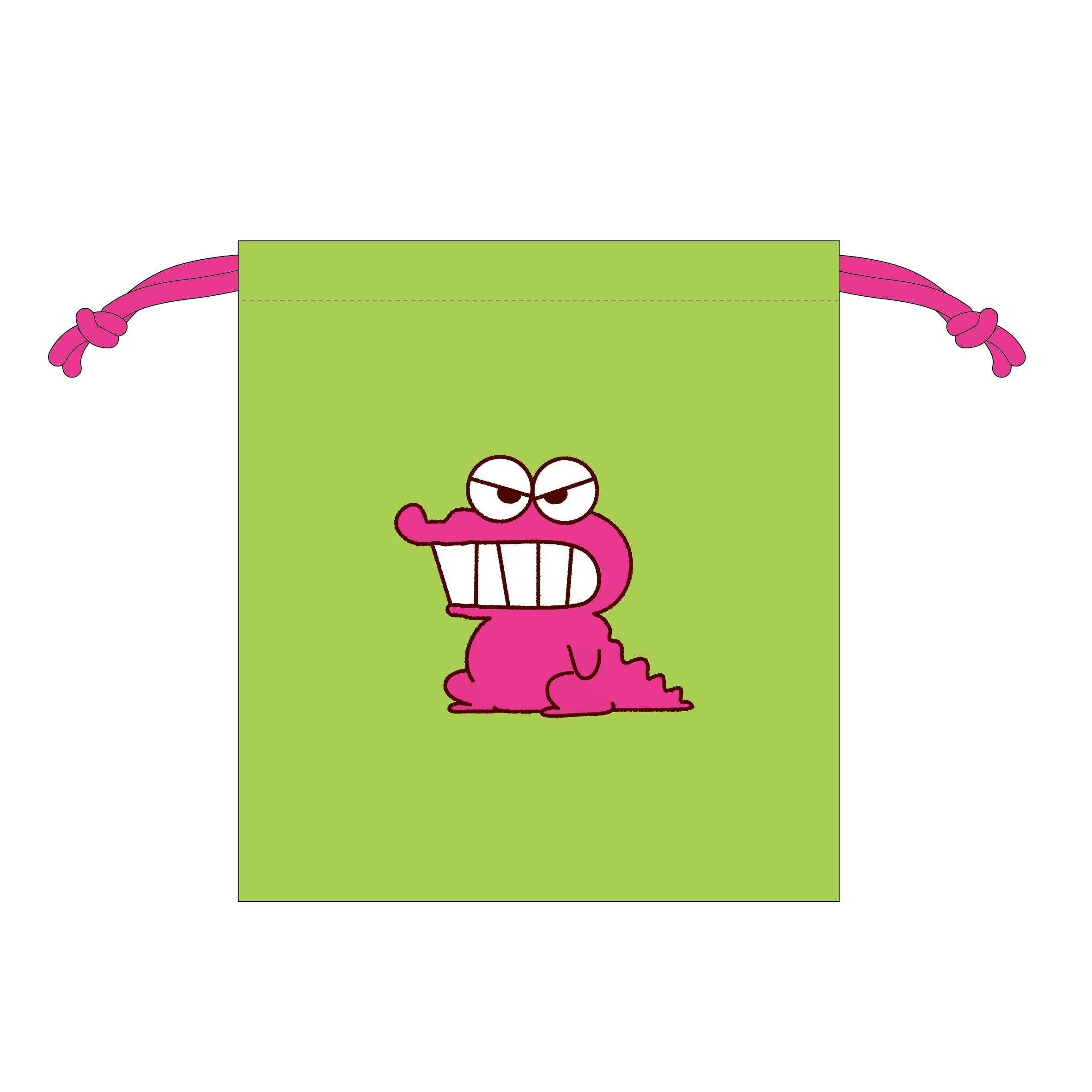 

Crayon Shin-chan Sagara Embroidered Drawstring Bag (Chocobi)