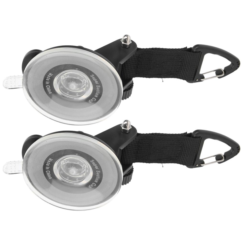 2pcs Car Suction Cup Anchor Heavy Duty Tie Down Car Mount Luggage Tent Anchor Securing Hook
