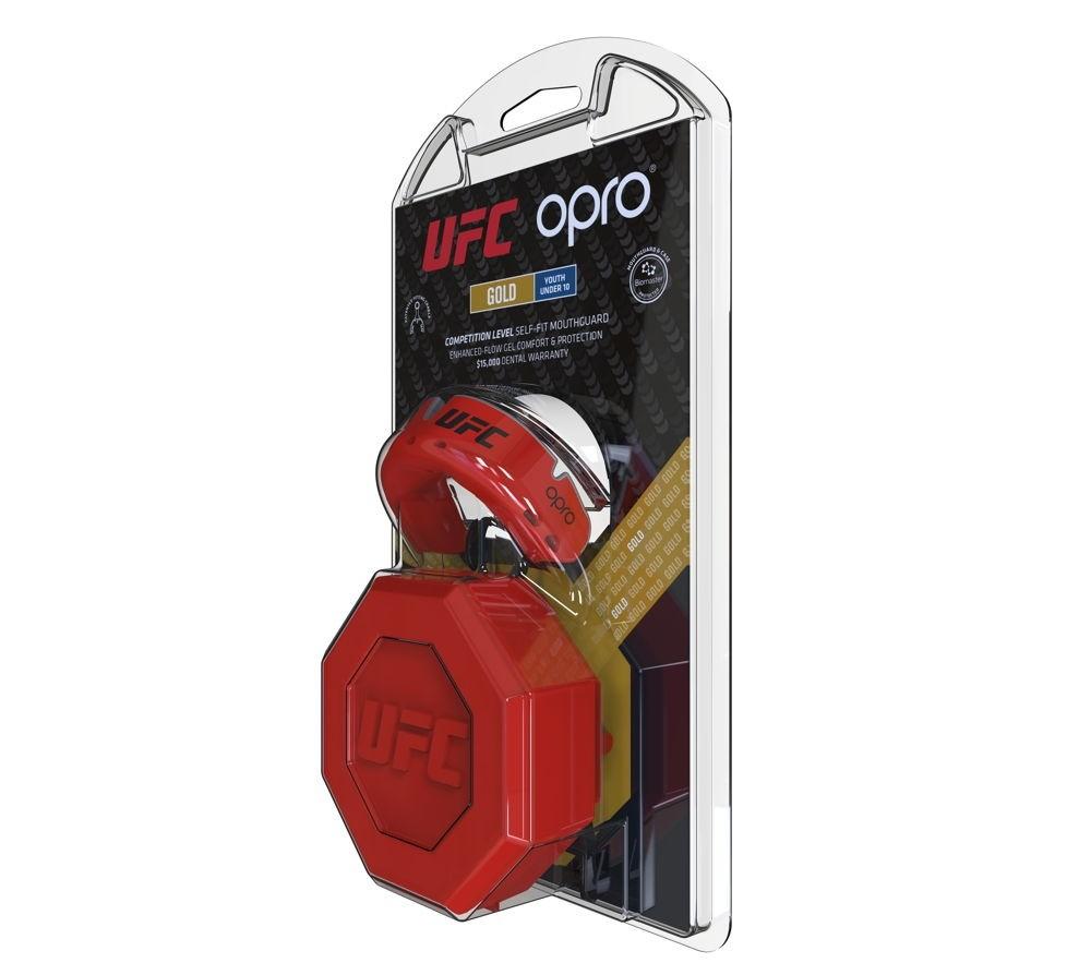 Opro Kids Mouthguard UFC Gold Red