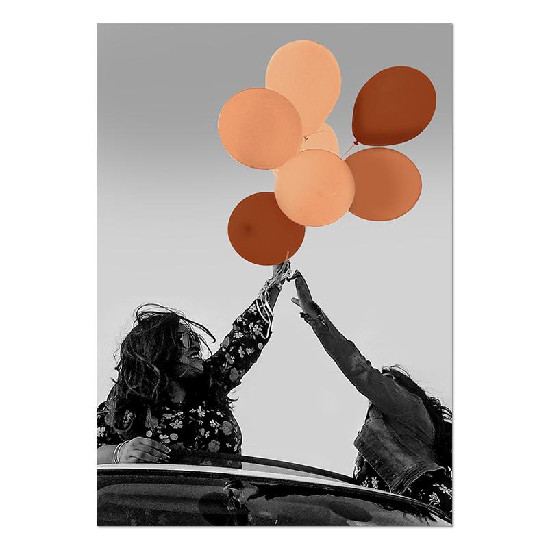 Paris Tower Ferris Wheel Tram Road Street Wall Art Canvas Painting Nordic Posters And Prints Wall Pictures For Living Room Decor