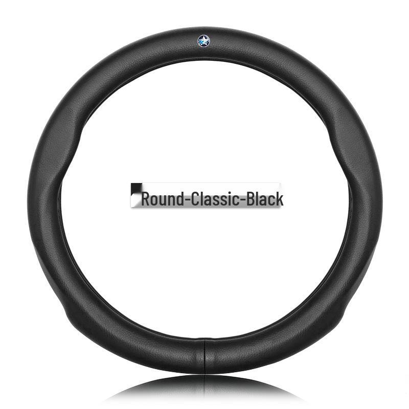 Genuine Leather Venucia Steering Wheel Cover for Ultra-Thin Star D60/T60/T90/T70/e30 Models