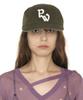PARTIMENTO WOMEN Pw Symbol Pillbox Cap_Brown