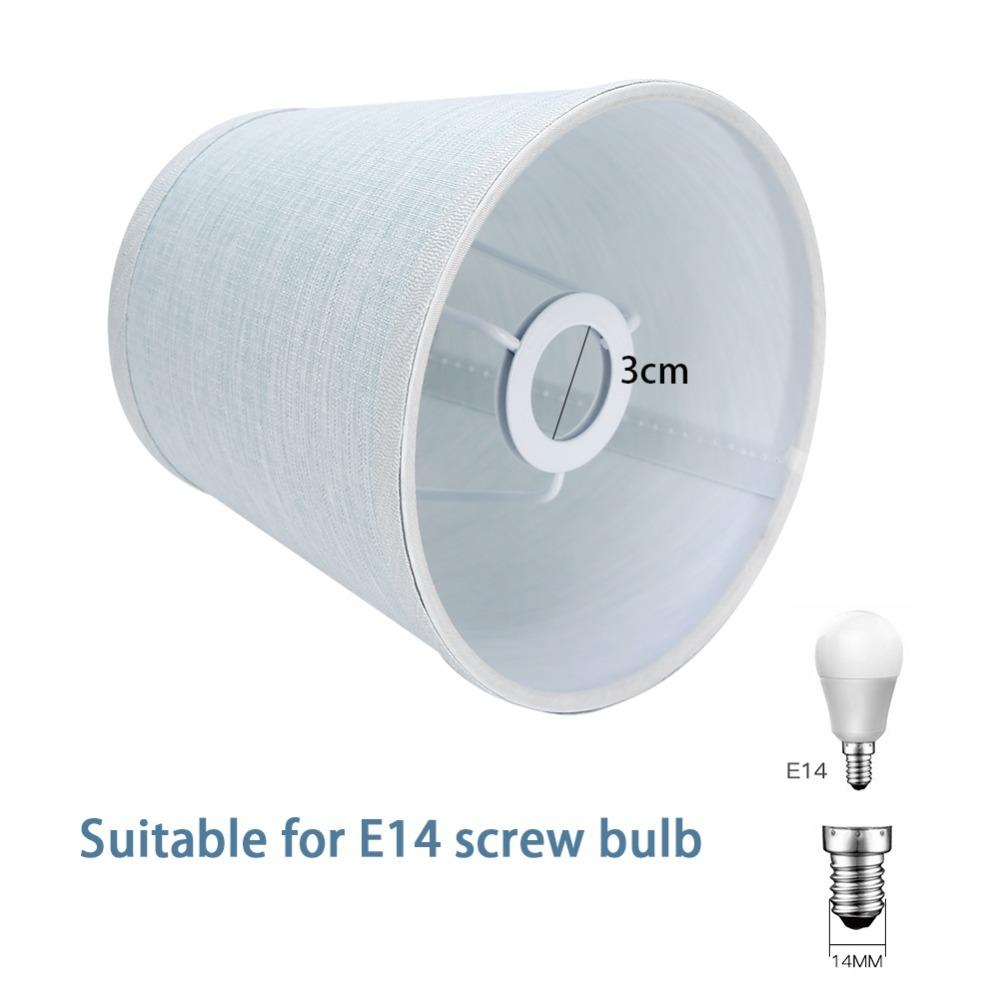 5.5 inch Height Lamp Cover Fabric Small Lamp Shades Modern Lampshade  Floor Lamp