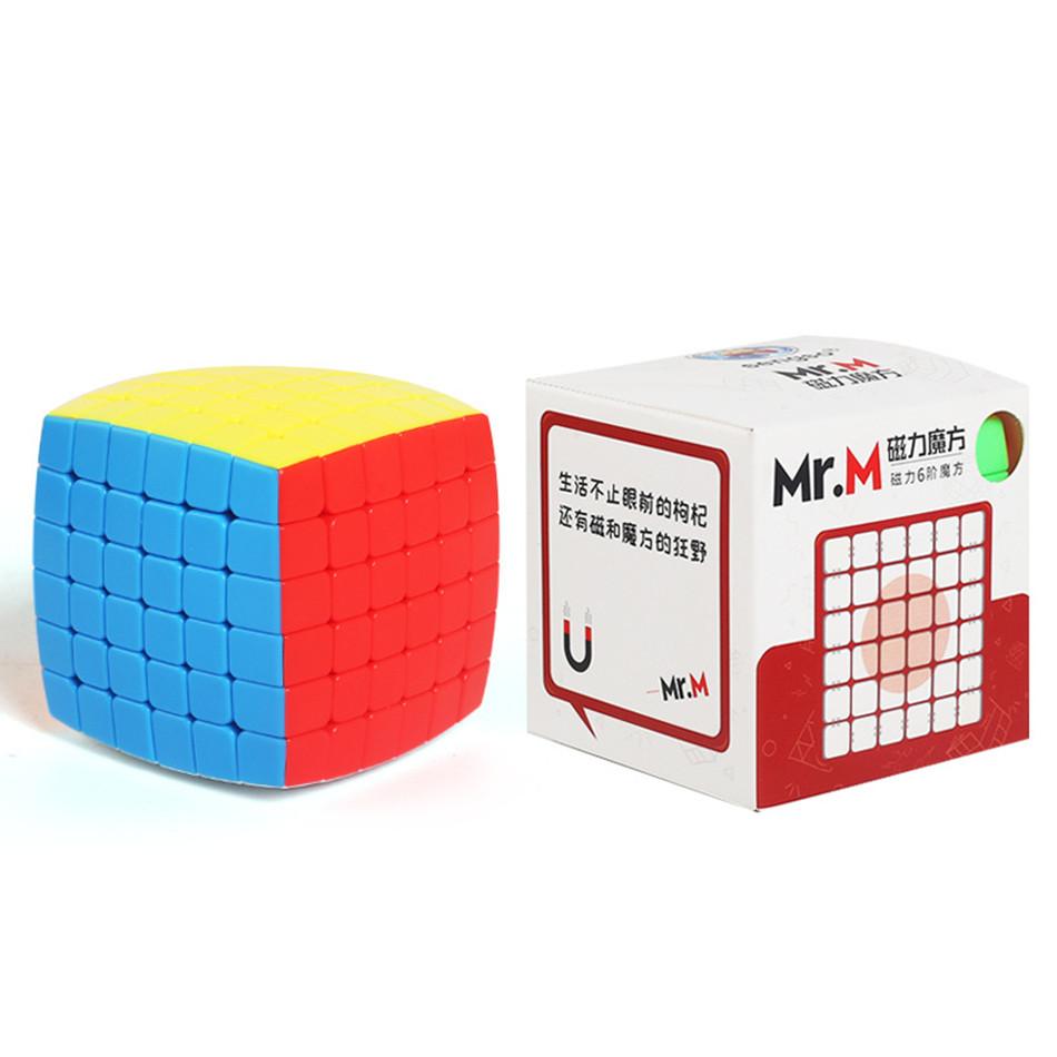 

ShengShou Mr.M 7x7x7 Magnetic Magic Cube Pillowed 7x7 Speed Cube SengSo Mr M Magnetic Cubo Magico Puzzle Toys Gift for Children