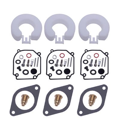 3x Vergaser-Reparatursätze für Yamaha Außenbordmotor 75-80-90HP 2T #6H1-W0093-01