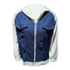 Long Sleeves Women Jacket Patchwork Raglan Shoulder Turn Down Cardigan Zip Up Pockets Color Matching Fall Winter