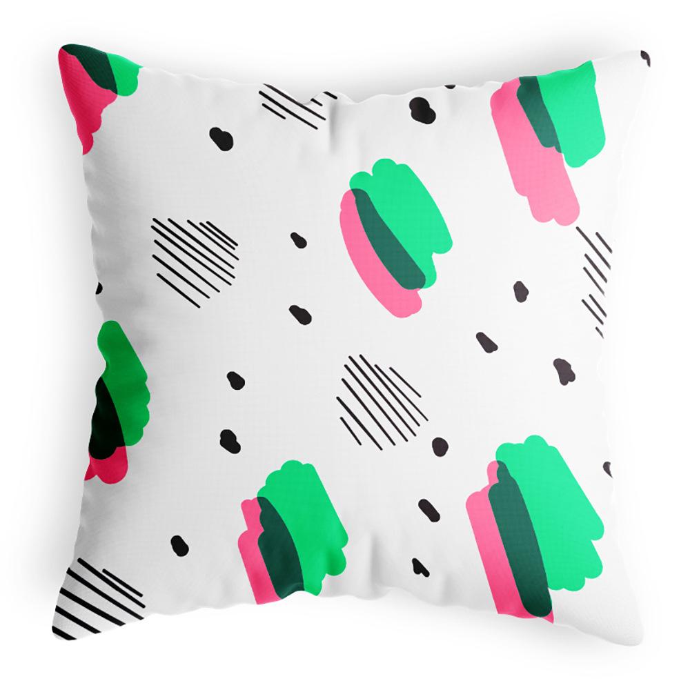 Nordic Style Pillowcase, Small, Fresh and Multi-color Outdoor Camping Pillowcase, Durable and Soft, Household and Commercial Pillowcase