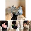 Chic Nylon Wrinkle Handbag For Women 2024 Trendy Fashionable Shoulder Bag
