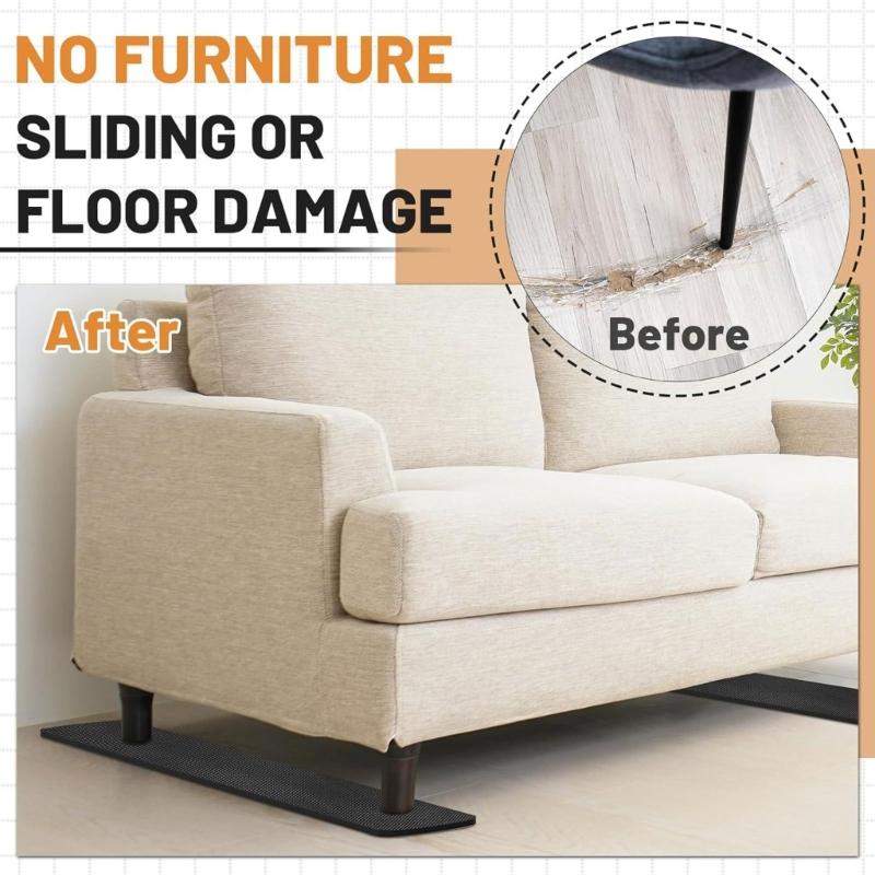 Multipurpose Antislip Pad for Sofa Chair Recliner Easy Installation Without Tool Durability Rubber Without Mark