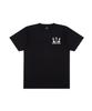 CREAM SODA LAB [2Pack] Usa Basketball Small Logo Short Sleeve T-Shirt Black (White) White (Black)