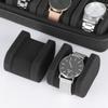 Durable 6/8/10/12/15 Slots Watch Box Hard Shockproof Watch Case EVA Zipper Closure Watch Display Holder for Travel