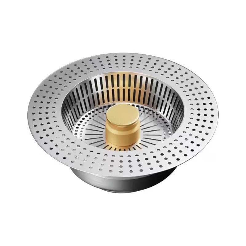 Universal Stainless Steel Kitchen Sink Pop-up Drainer