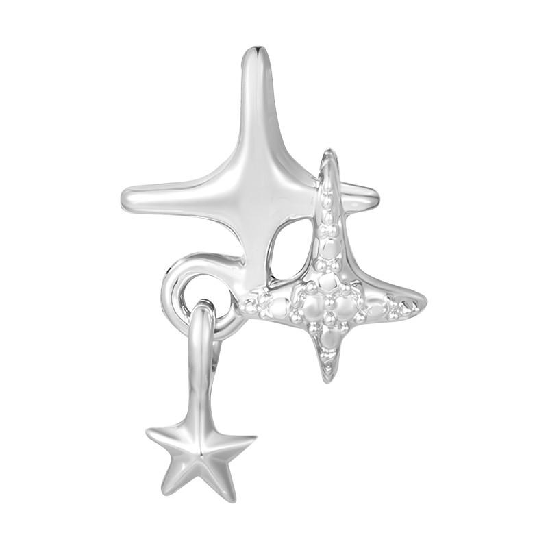 New Fashion Pink Heart Butterfly Starfish Bow 3D Crystal Charm Beads Accessories DIY Making Ring Necklace Bracelet Shiny Jewelry