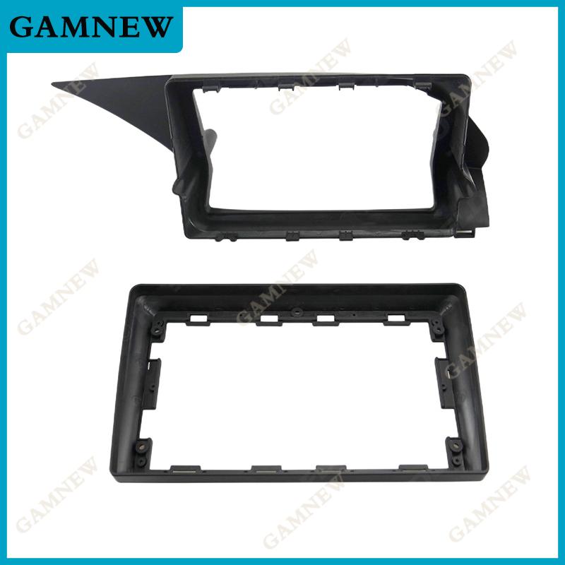 9 Inch Car Frame Fascia Adapter Canbus Box Android Radio Dash Fitting Panel Kit For Benz GLK GLK-Class X204 2012-2015