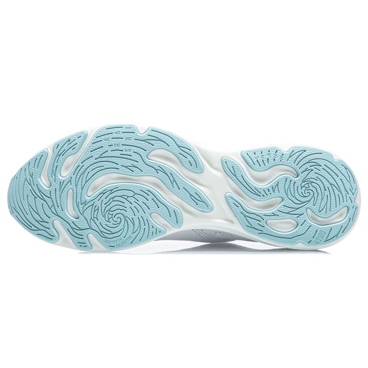 Li Ning Laning Lan Shock Absorbing Non-Slip Wear-Resistant Low-Top Running Shoes Men Sneakers White Purple ARHR131-2