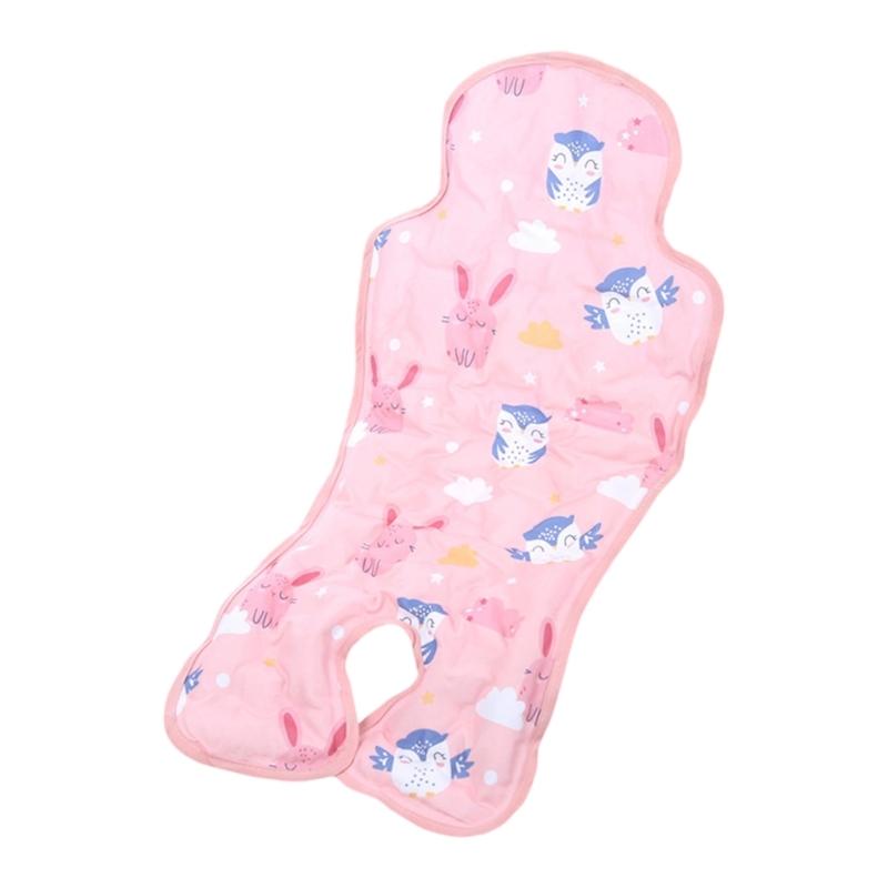 Infant Cooling Pad for Car Seats & Strollers Double  Sided Designs Strollers Cooling Cushions for Comfortable Summer Rides