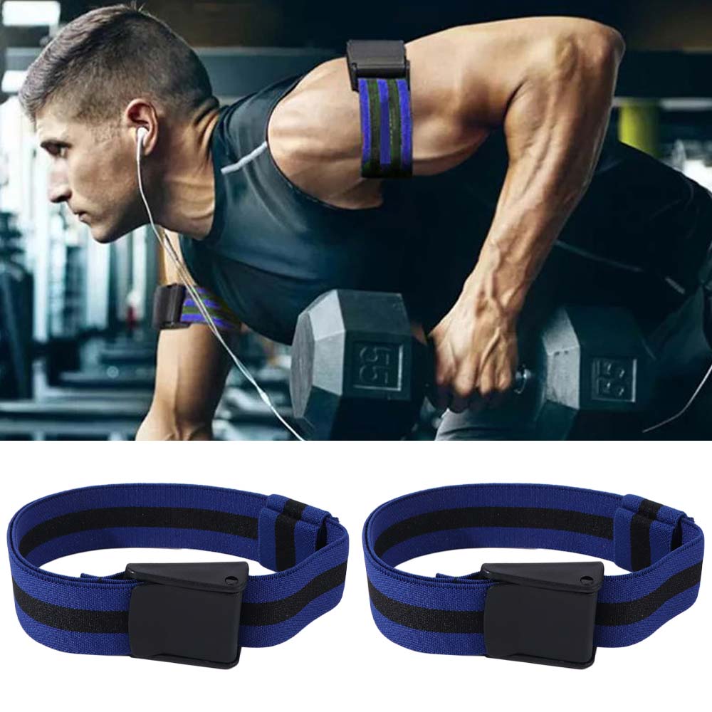 Fast Muscle Growth Blood Flow Restriction Bands Arm Wraps BFR Training Belts  Weight Lifting