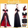 Stylish Alice In Wonderland The Red Queen Cosplay Costume Outfit