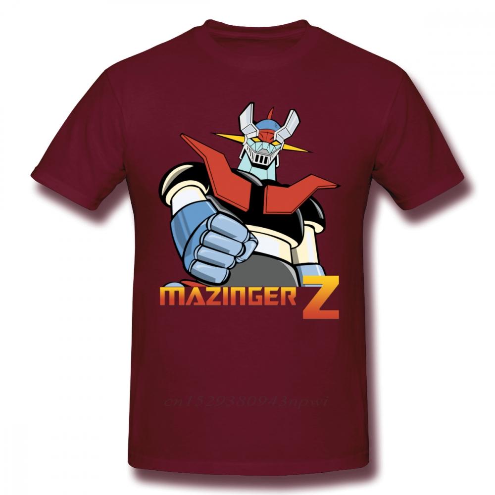 

Cool Mazinger Z Robot T Shirt For Man New Short Sleeve Anime Oneck Tee Shirt High Street Vaporwave Fashion Mens Clothes S