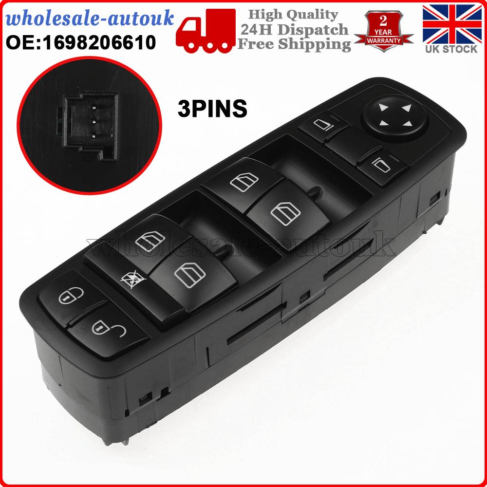 A1698206610 Power Electric Window Switch For Mercedes A B-Class W245 W169 A 160