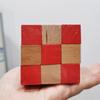Wooden Snake Cube Puzzle IQ Logic Training Brain Teaser Problem Solving Educational Toys For Kids Boys Girls Mind Challenge