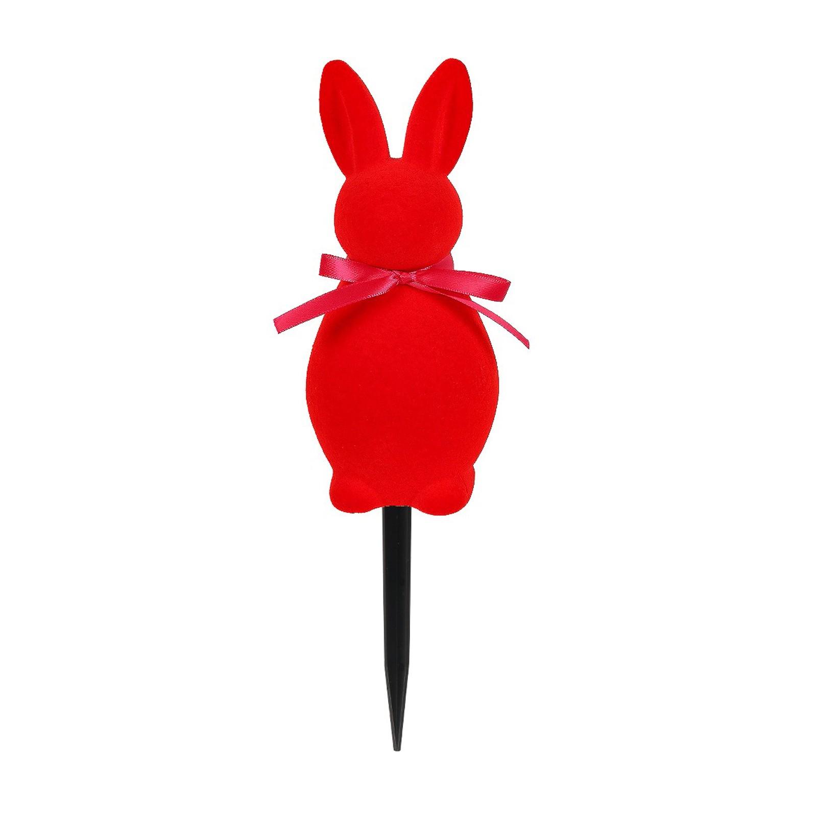 

25cm Easter Decoration With Bow Doll Ornaments -purpose Doll Gift красный