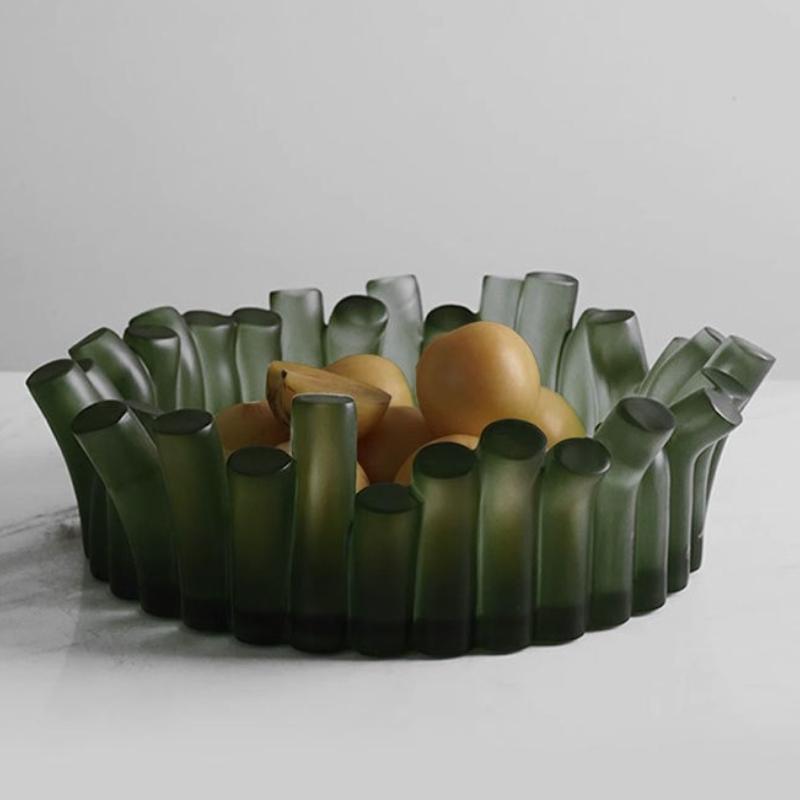 Creative Plates Table Decoration Fruit Bowl Minimalist Unique Plate Storage Decorative Trays Elegant Organizer Home Ornaments